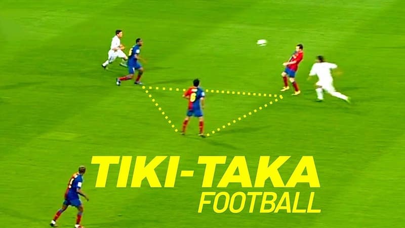 Lối chơi Tiki taka là gì? Một chiến thuật cầm bóng, chuyền và di chuyển 